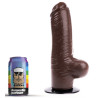 Domestic Partner Gode DP89BR Funker XL 18 x 7.3 cm Marron